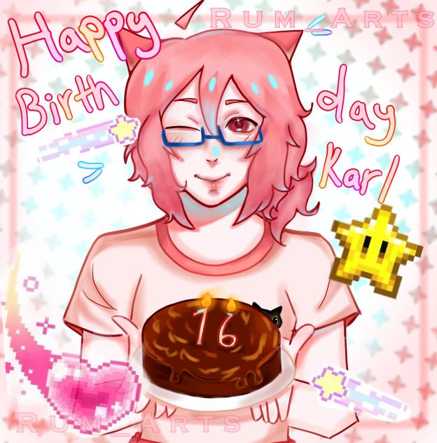 HAPPY BIRTHDAY DAY karlo🍥🤍✨〰️