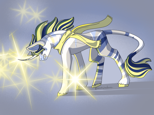 hailstorm the unicorn - ibisPaint