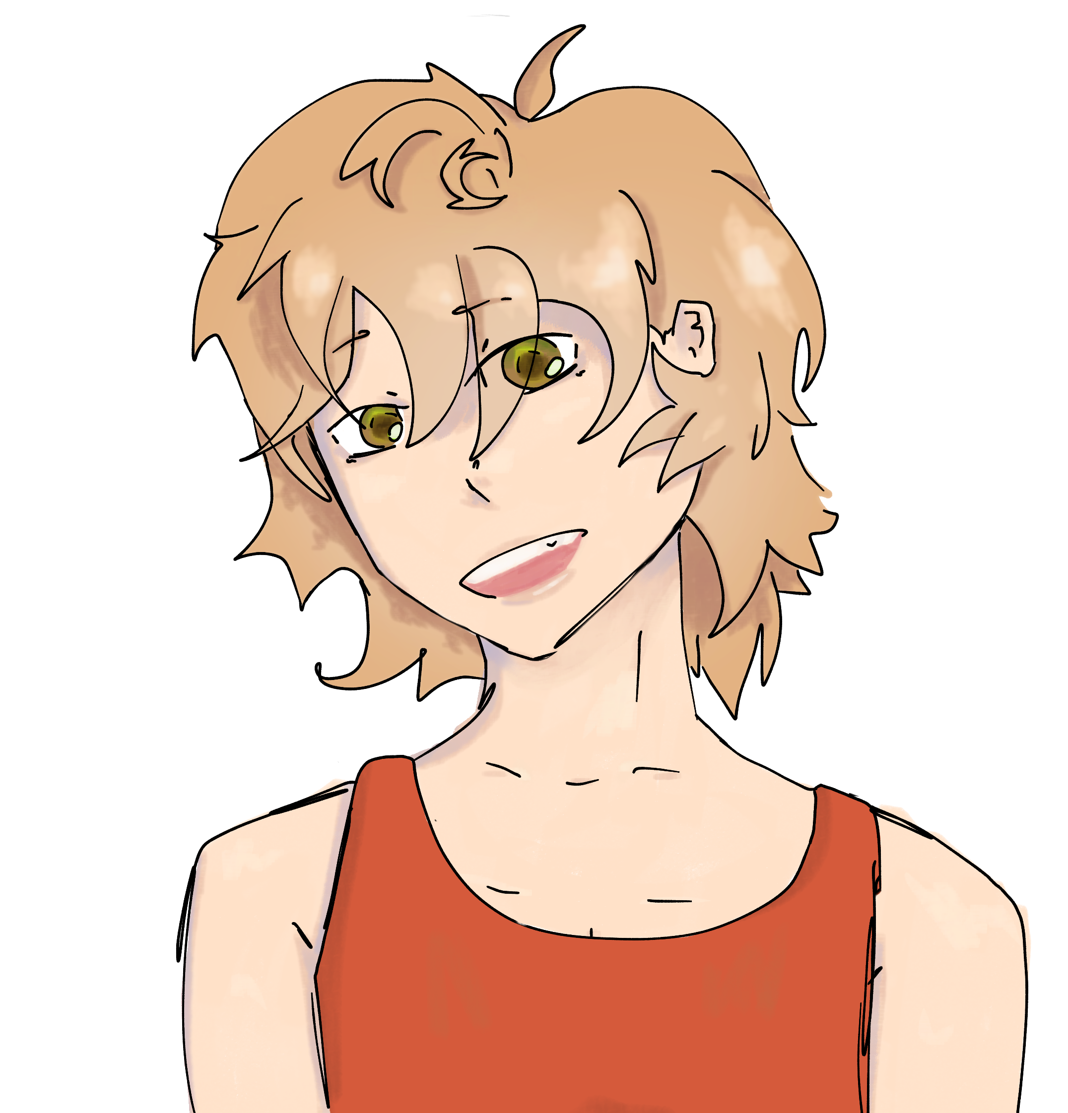 I drew myself again lmao - ibisPaint