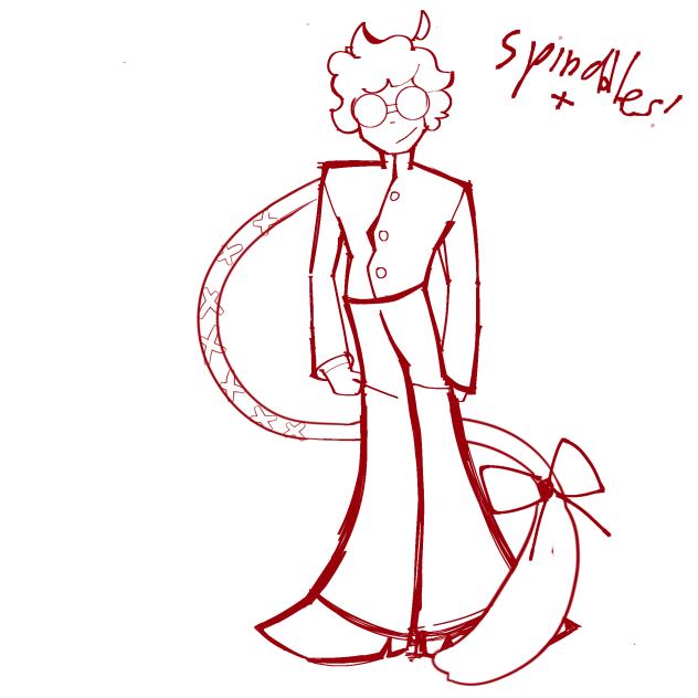 U can colour in my OC if you like