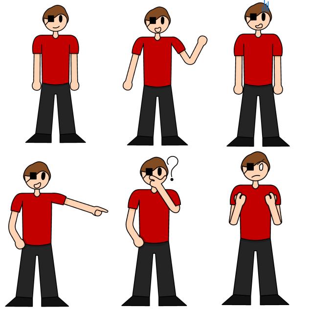 Different models for my OC Trio