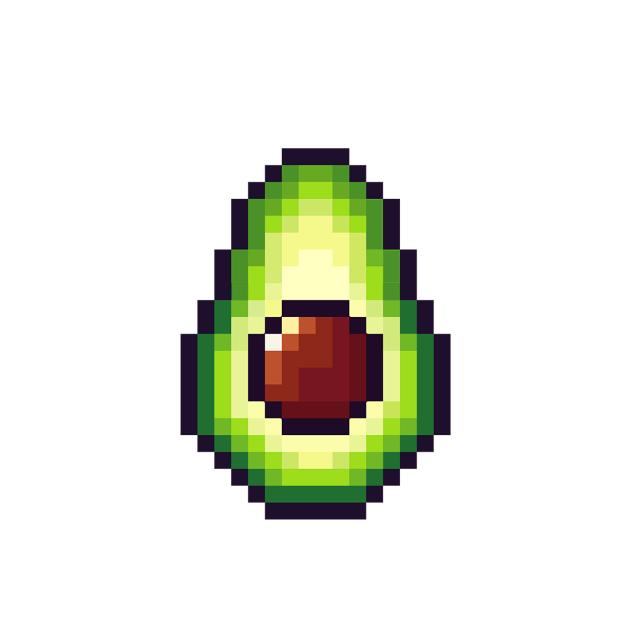 Avocado (pixel)