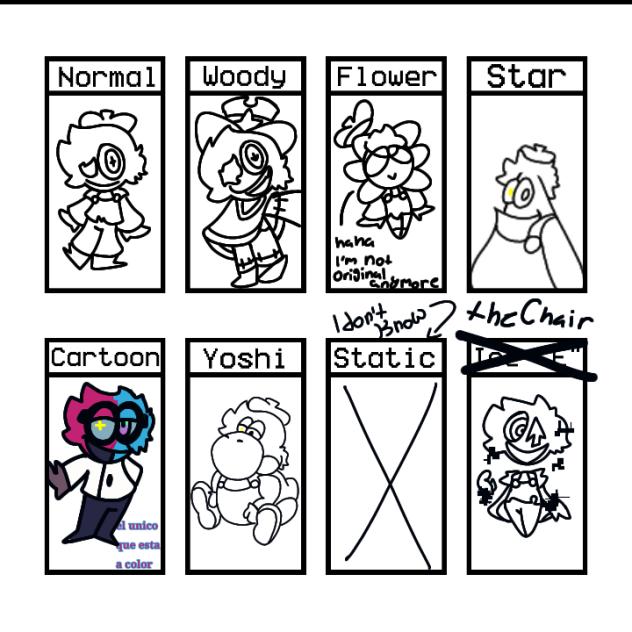 Caday but drawed as DR Theorys