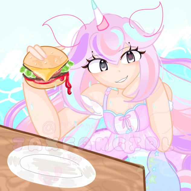 Summer food 🍔🍉🏝️