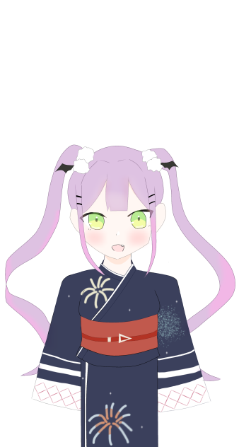 浴衣トワ様