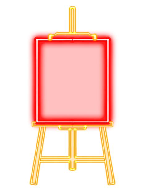 Easel neon