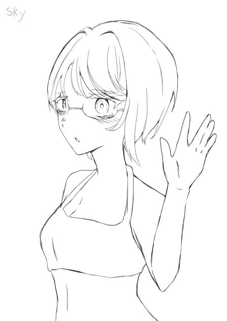 フリー線画