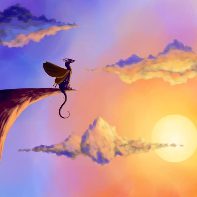 Alone at the edge of a universe
