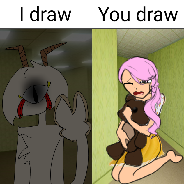 I draw you draw with @Olive Tapusoa