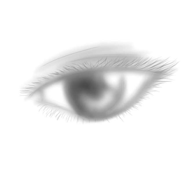 リアルな目の練習