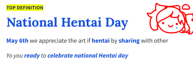 HAPPY NATIONAL HENTAI DAY-