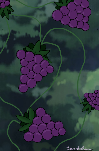 Fruit on a vine - ibisPaint