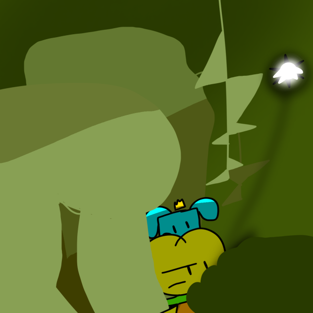 the depths of the forest