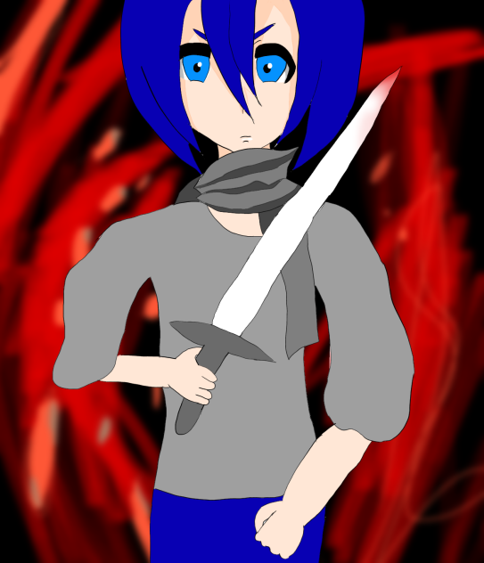 Kazuo except I drew him on my phone