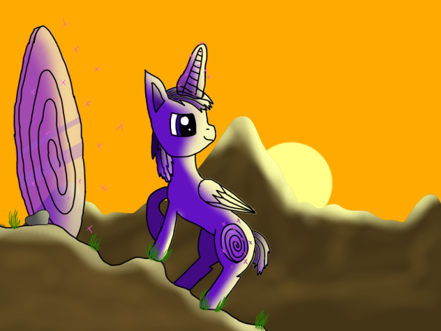 Mlp Speedpaint- Nether Pony