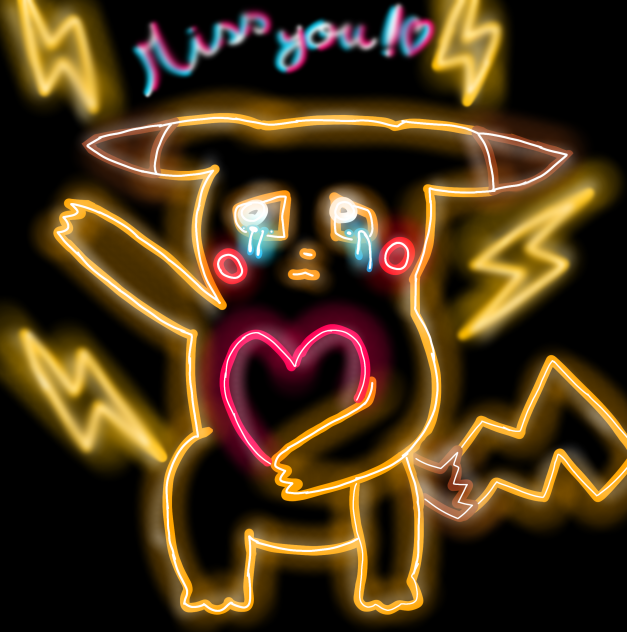 Pikachu miss you!❤