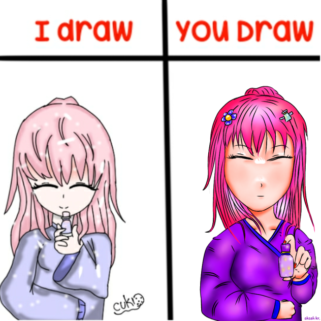 100. I draw and you draw with Elisa wang