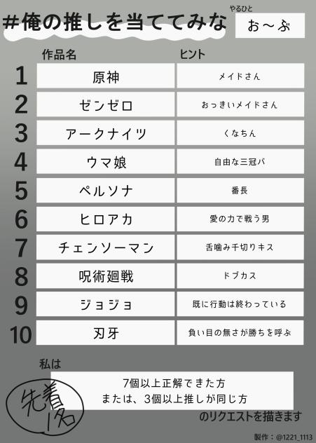 やってみたかったやつ