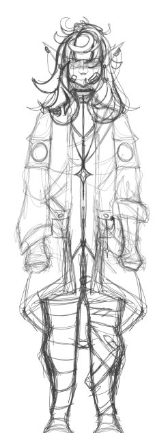depressed bathtub worker full body ref