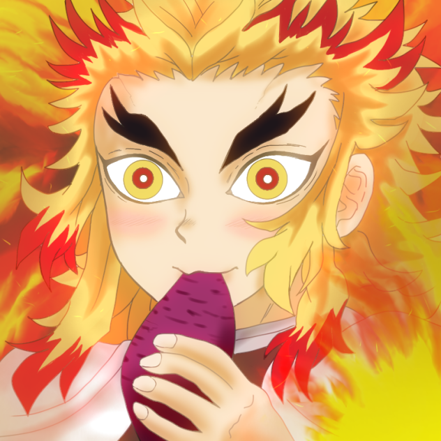 煉獄杏寿郎　心を燃やして芋屠れ