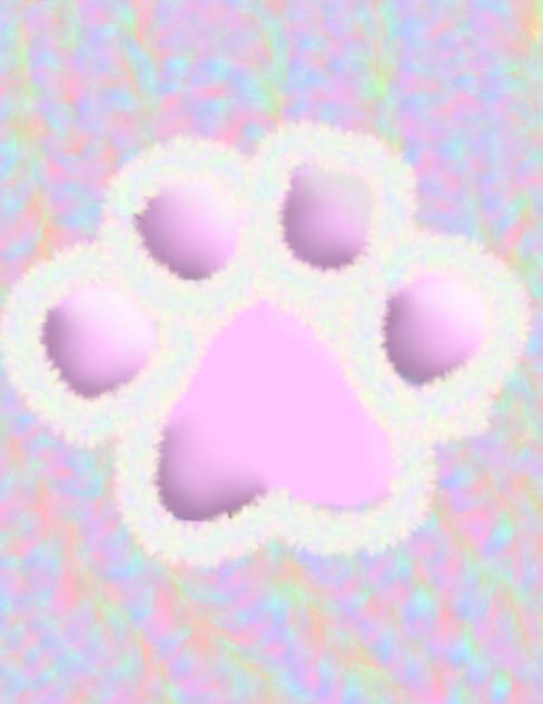 Floofy paw