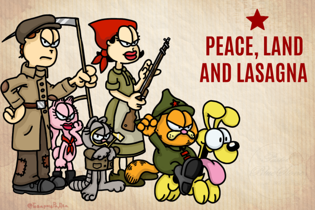 Peace, land and lasagna