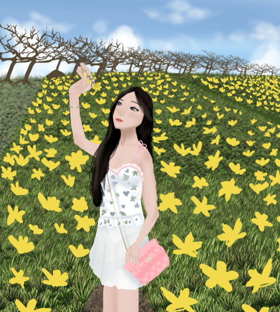 Beautiful girl - ibisPaint