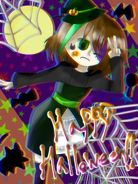 ハッピーハロウィン 塗らせて頂きました！