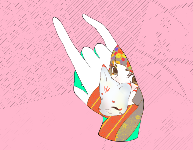 こんこん。