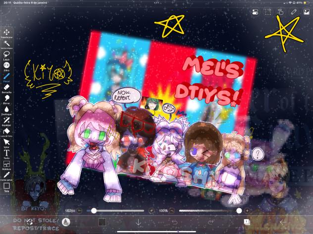 Dtiys to mel!!!(NO I DIDN'T SPEND 6HRS😭)