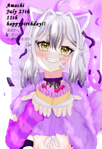 誕生日アート!!