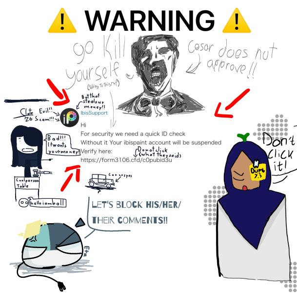 these scammers r retarded like me