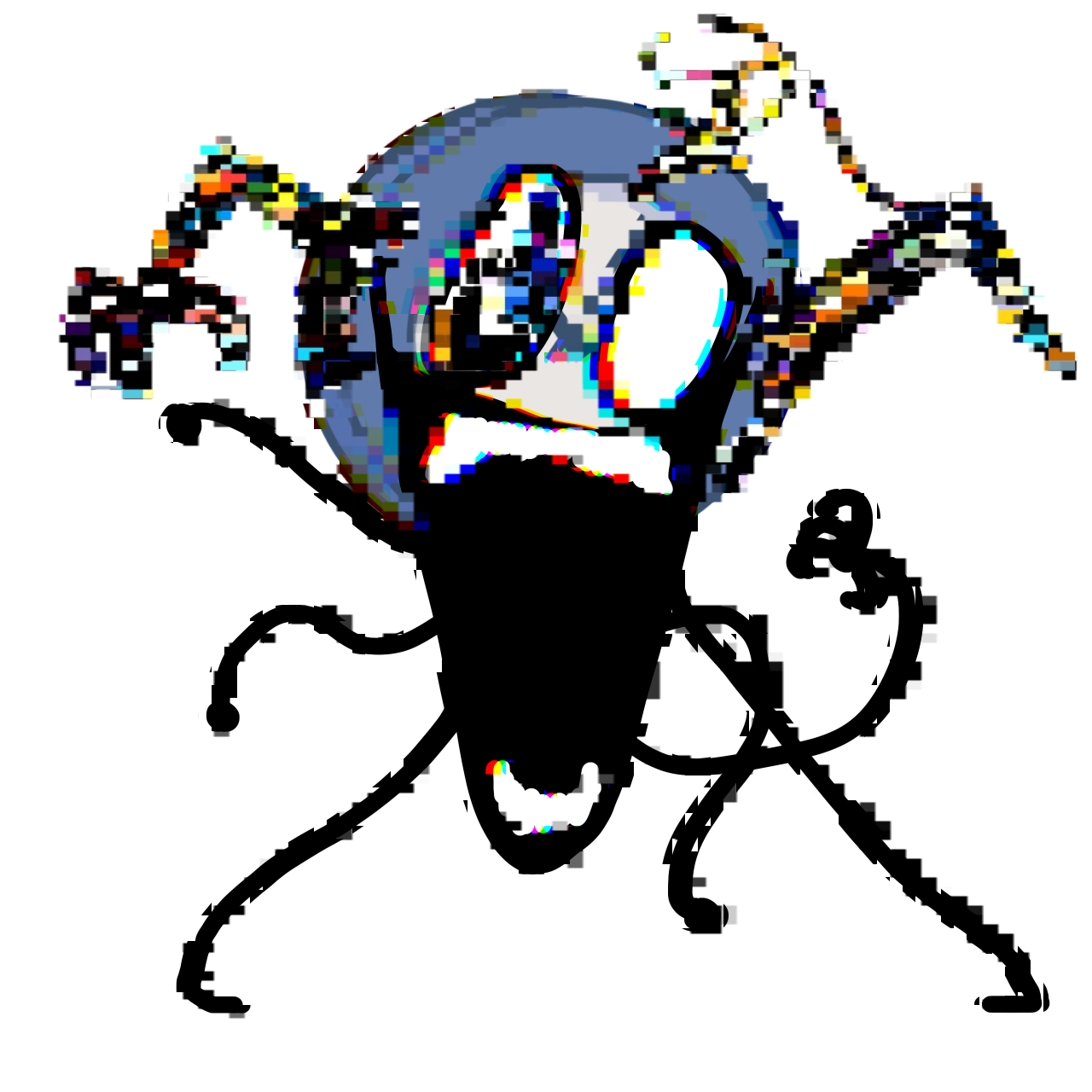 Clock man - ibisPaint