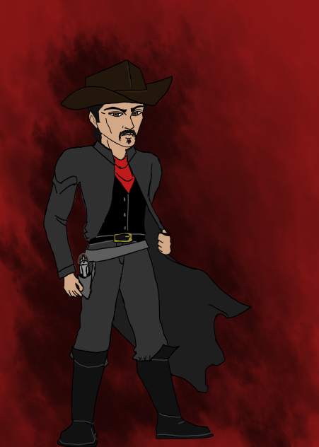 Pistolero with Hat