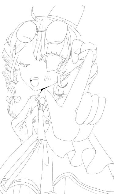 線画☆