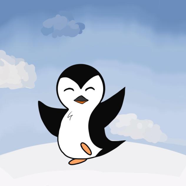 Cute Penguin - ibisPaint