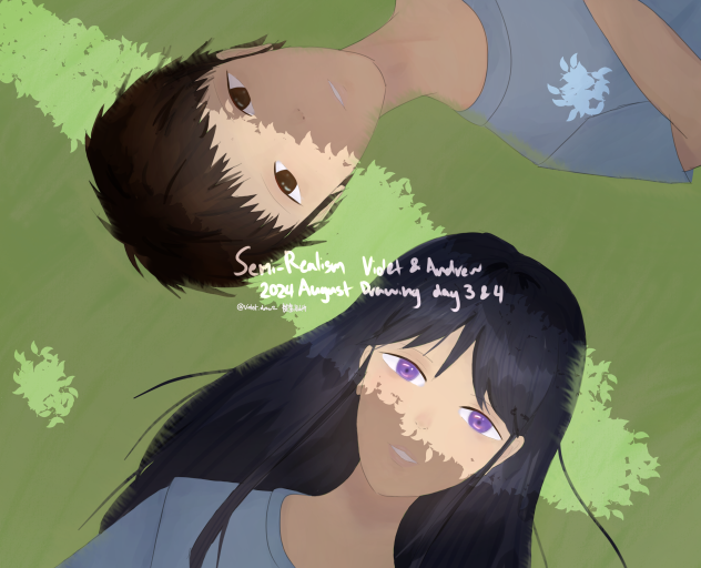 Semi- realism Violet and Andrew
