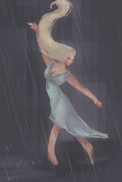 ballet in the rain✨️😭
