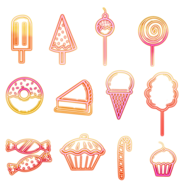 SWEET ICONS NEON