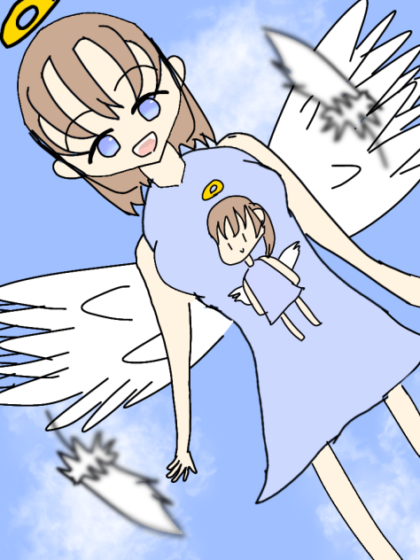 天使の少女