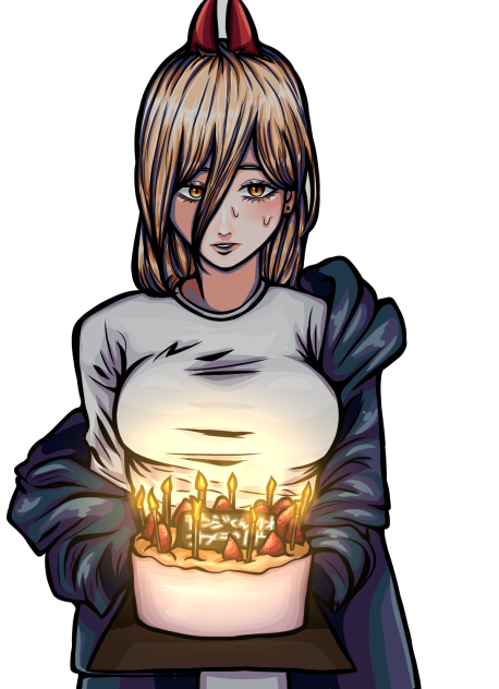 Coloring da Power (CSM) - ibisPaint