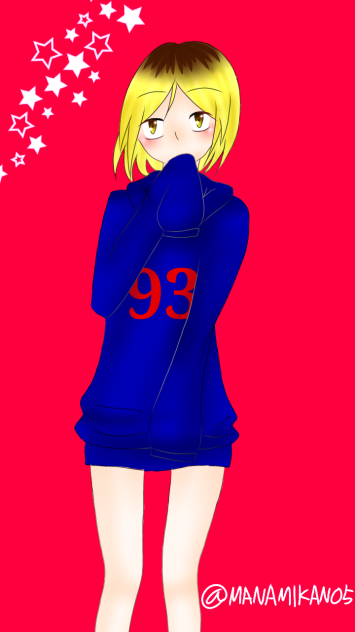 研磨に私服着させてみた