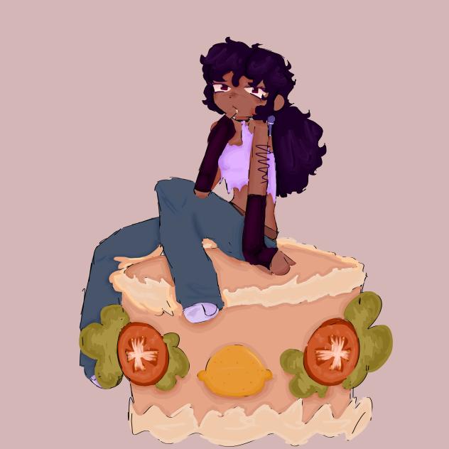 ☆ A lying cake. ☆