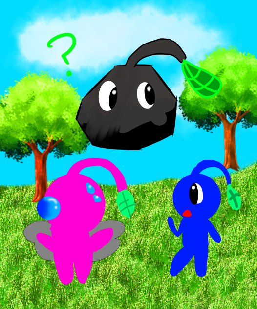 ピクミンのかくれんぼ