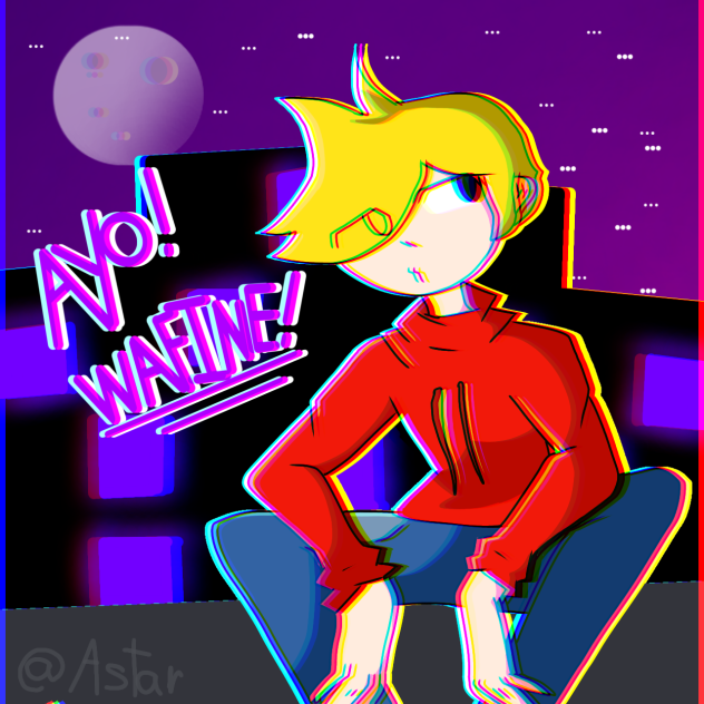 Ayo wafine! you're dripin'!