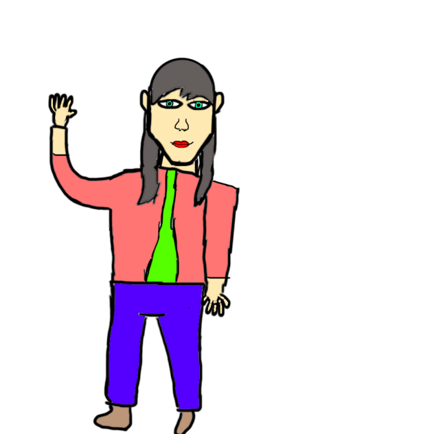 Дама - ibisPaint