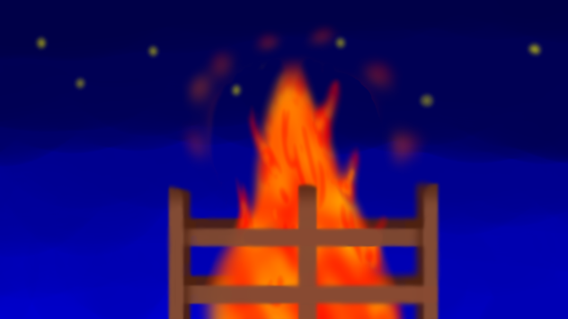 キャンプファイヤー