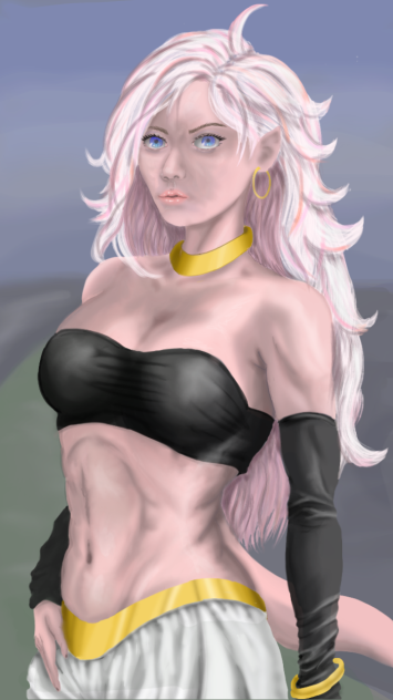 Androide 21 fan-art