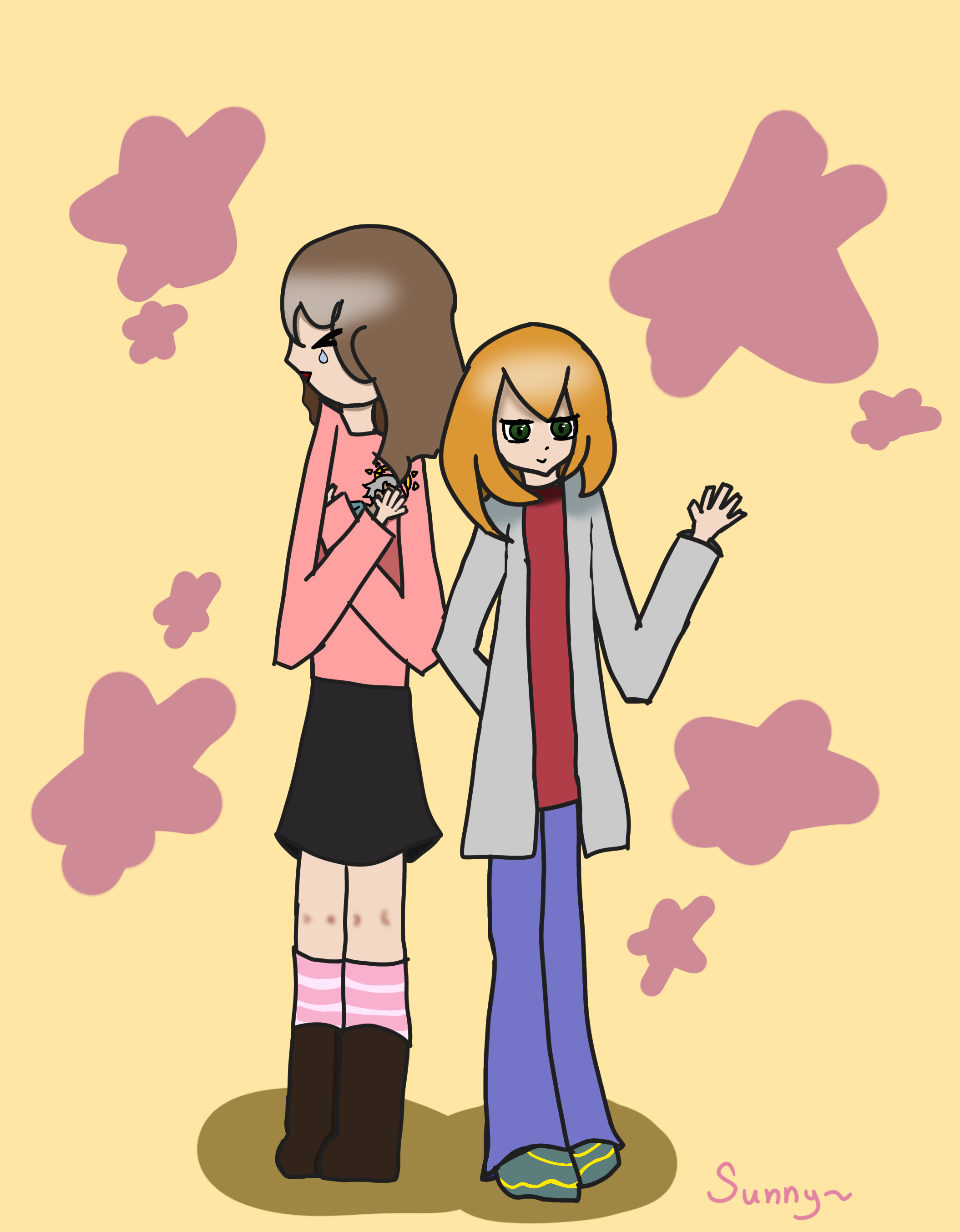 two girls... - ibisPaint