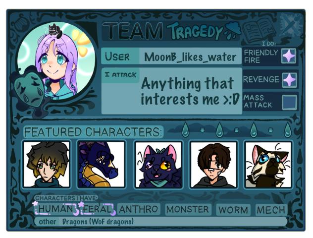 Art Fight Profile Card